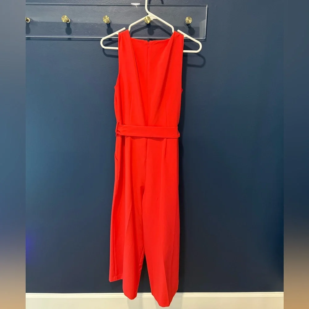 Vince Camuto Vibrant Coral Jumpsuit - Picture 5 of 6
